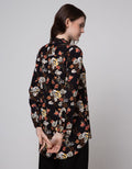 Geela Ranti Flower Kemeja Wanita