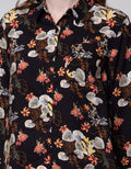 Geela Ranti Flower Kemeja Wanita