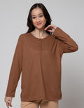 Connexion Long Sleeve T-Shirt With Big Collar