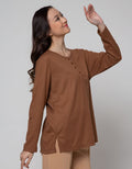 Connexion Long Sleeve T-Shirt With Big Collar