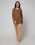 Connexion Long Sleeve T-Shirt With Big Collar