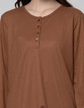 Connexion Long Sleeve T-Shirt With Big Collar