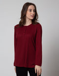 Connexion Long Sleeve T-Shirt With Big Collar