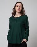 Connexion Long Sleeve T-Shirt With Big Collar
