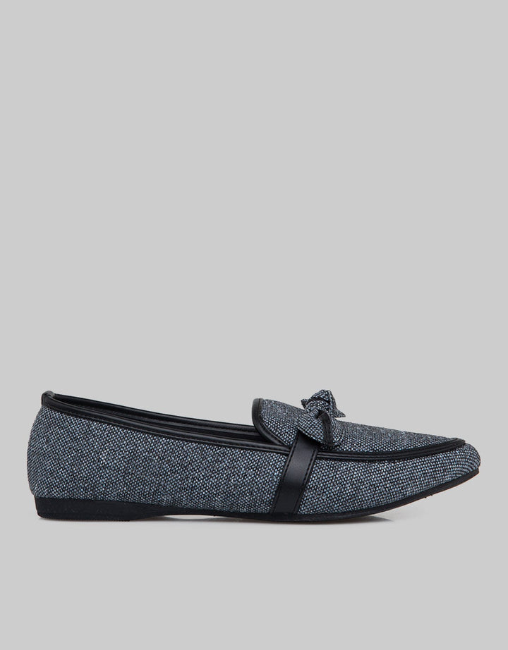 Connexion Ribbon Style Sepatu Moccasin Wanita