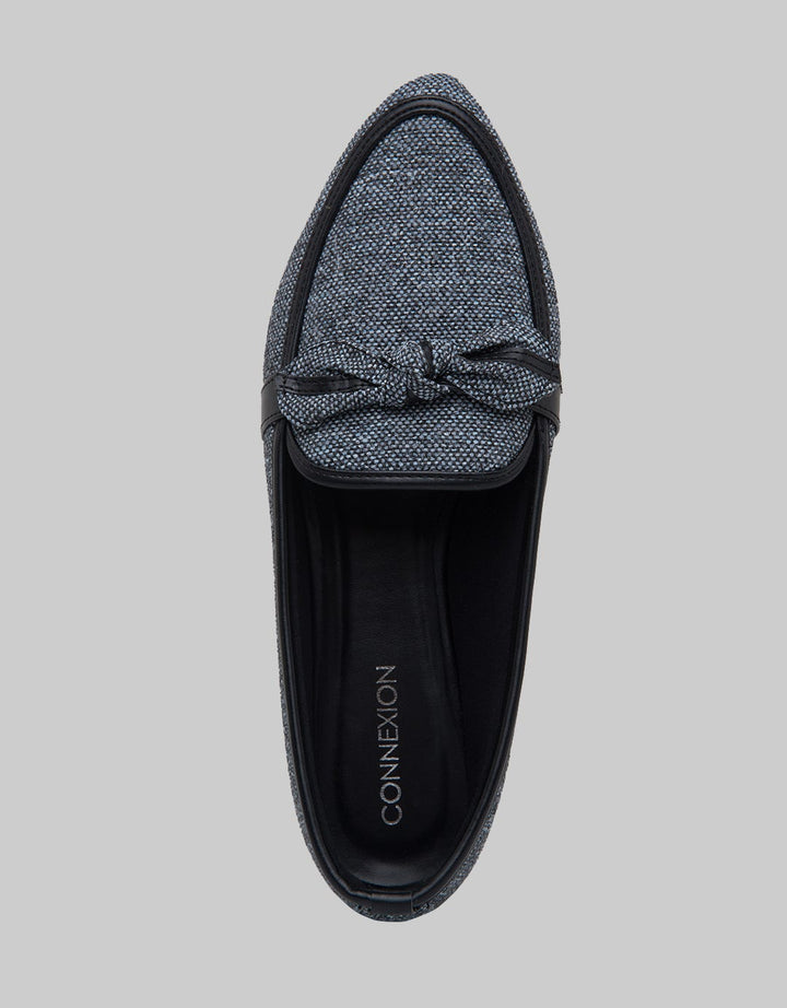 Connexion Ribbon Style Sepatu Moccasin Wanita
