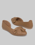 Connexion Ballerinas Ruffle Sepatu Flat Wanita