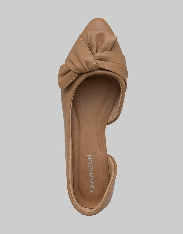 Connexion Ballerinas Ruffle Sepatu Flat Wanita