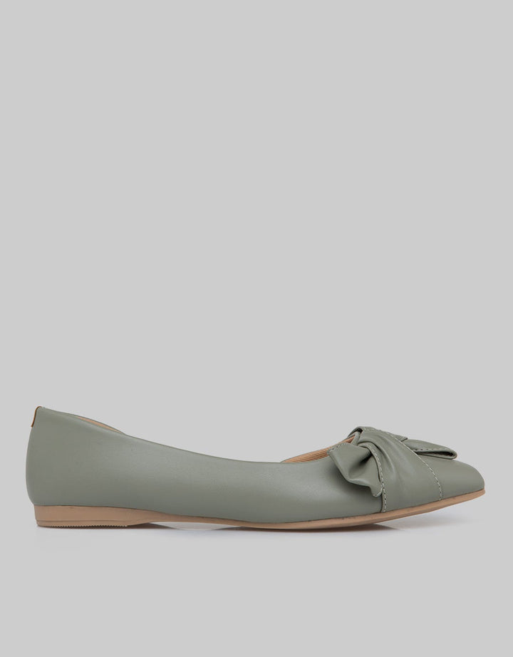 Connexion Ballerinas Ruffle Sepatu Flat Wanita