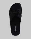 Connexion Cross Texture Ban Slipper Sandal Wanita