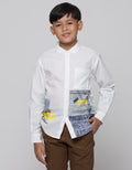 Nevada Oxford City Kemeja Anak Laki-Laki