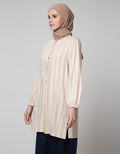 Annisa Long Sleeve Shirt Vertical Stripe