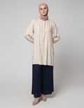 Annisa Long Sleeve Shirt Vertical Stripe
