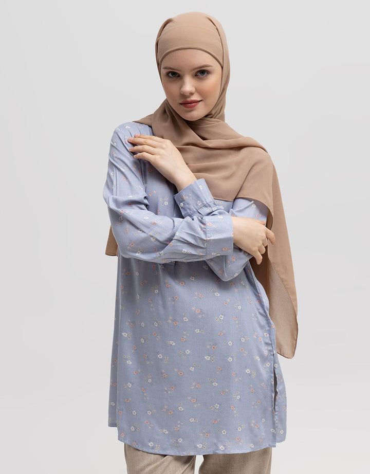 Annisa Long Sleeve Tunic Hero Tunic Flower