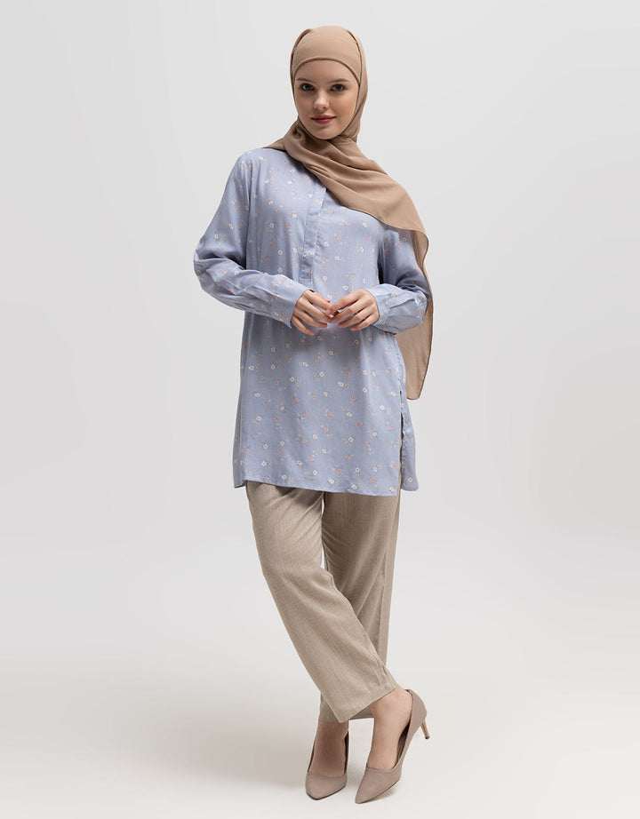 Annisa Long Sleeve Tunic Hero Tunic Flower