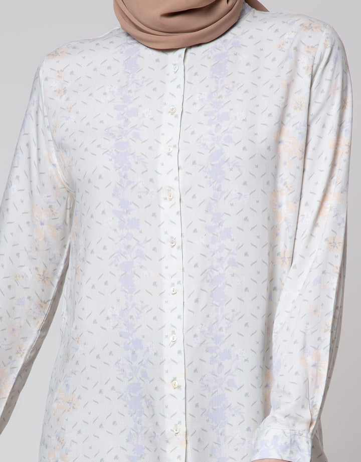 Annisa Long Sleeve Shirt Hero Product Basic Flower Print