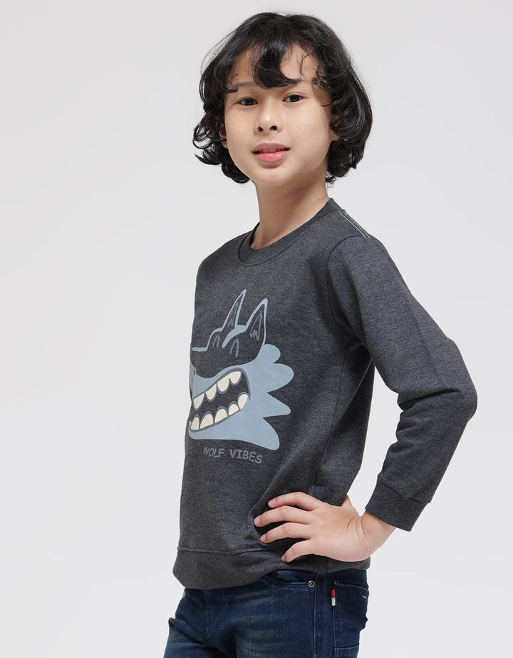 Little M Sweatshirt Anima Wolves
