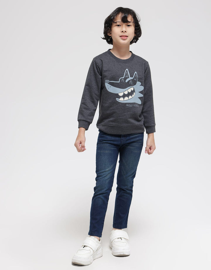 Little M Sweatshirt Anima Wolves