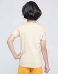 Little M Short Sleeve T-Shirt Dino Laken Gigi Application