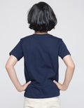 Little M Short Sleeve T-Shirt Dino Aplikasi Laken