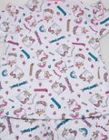 Kidz Too Set Ruffle Depan Fp Unicorn Good Day 4