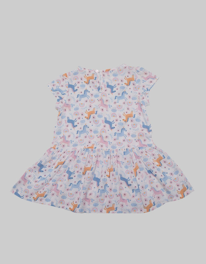 Kidz Too Daster Rayon Full Print Unicorn