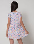 Kidz Too Rainbow Print Dress Anak Perempuan