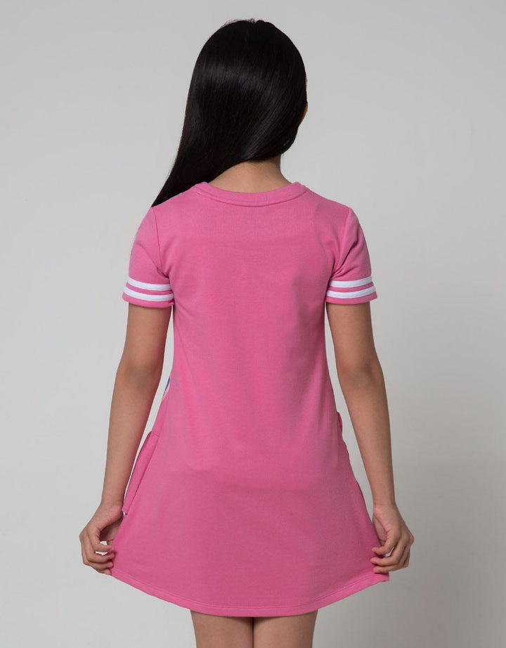 Disney Short Sleeve Midi Dress Babyterry Sling Bag Minnie