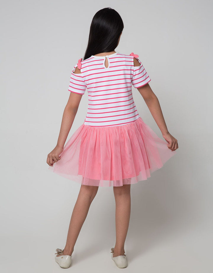 Disney Short Sleeve Midi Dress Tulle Salur Marie