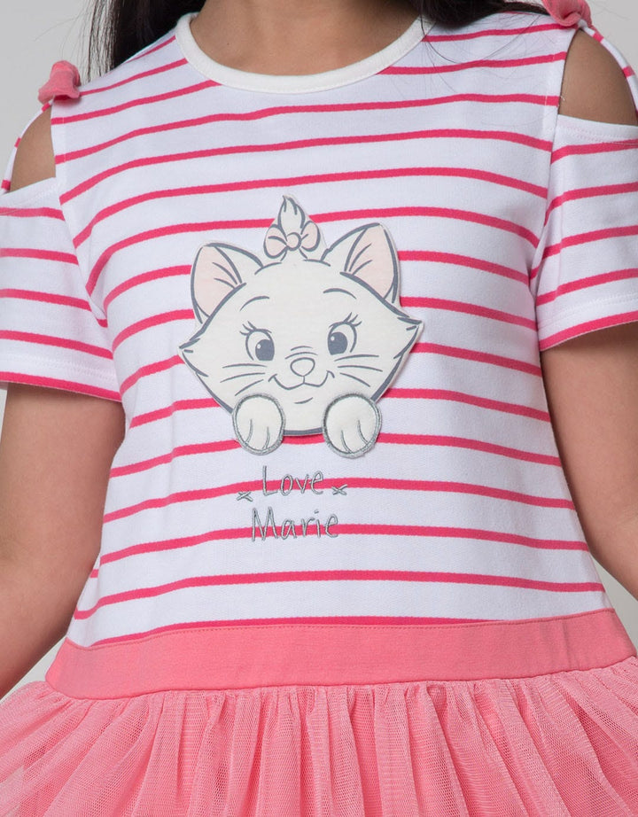 Disney Short Sleeve Midi Dress Tulle Salur Marie