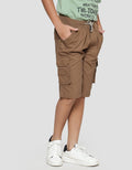 Nevada Kenzo Twill 3D Pocket Celana Pendek Anak Laki-Laki