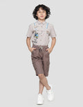 Nevada Celana Pendek Woven Kenzo Twill 3D Anak Laki-laki