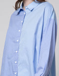 Nevada Long Sleeve Shirt Stripe 2 Shades
