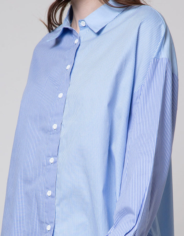 Nevada Long Sleeve Shirt Stripe 2 Shades