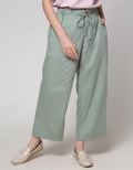 Nevada Solid Woven Celana Panjang Wanita