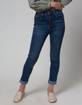Nevada Skinny Basic Soft Denim Celana Panjang Wanita