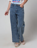 Nevada Denim Long Pants Wide Leg