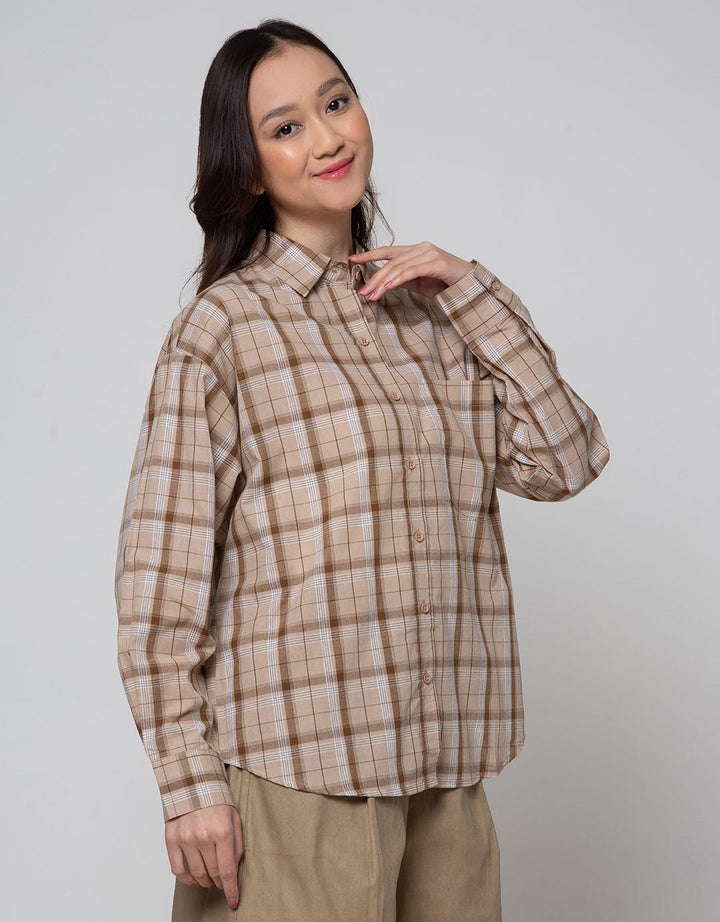 Nevada Long Sleeve Shirt Woven Check