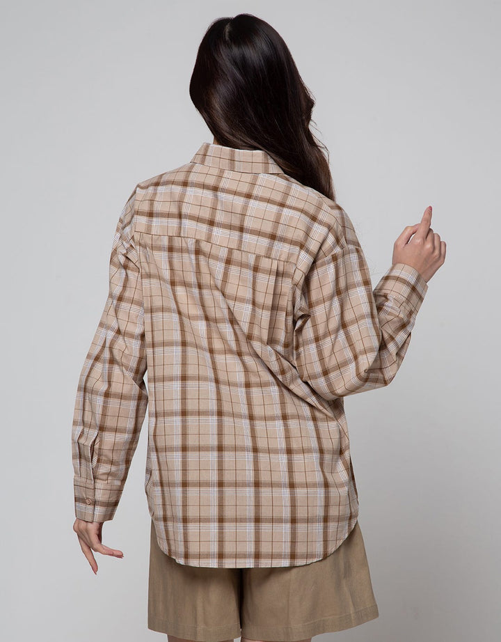 Nevada Long Sleeve Shirt Woven Check