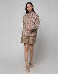 Nevada Long Sleeve Shirt Woven Check