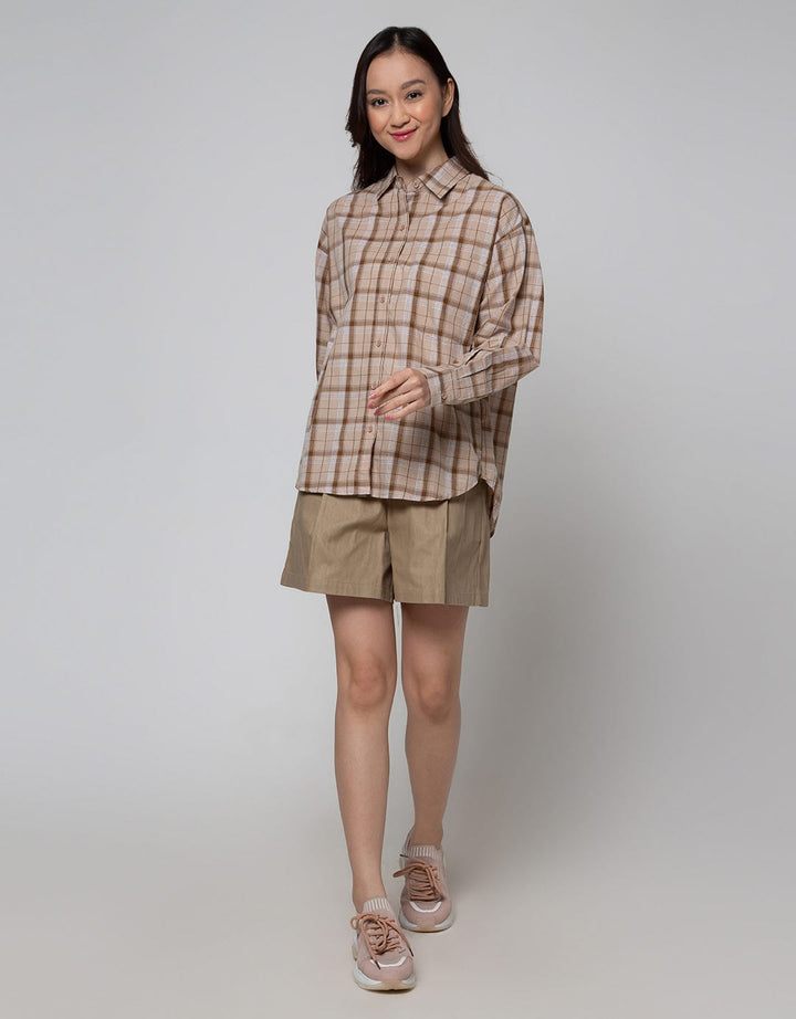 Nevada Long Sleeve Shirt Woven Check