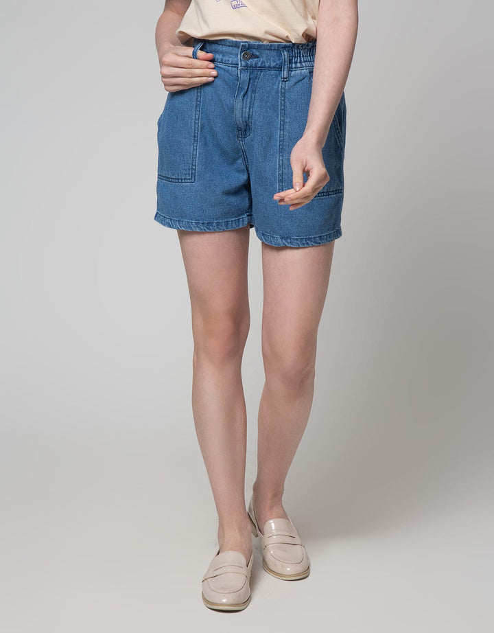 Nevada Zipper Button Women's Shorts