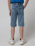 Little M Short Denim Bloon Twilltape Samping Destroyed