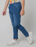 Little M Long Pants Soft Denim Wash