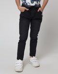 Little M Pants Denim Regular Dino Stretch Application