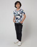 Little M Pants Denim Regular Dino Stretch Application
