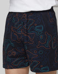 Cole Underwear Boxer Knit Print Graph Art