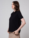 Nevada Lacoste Solid Polo Shirt Wanita