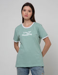 Nevada Short Sleeve T-Shirt Ringer Live For The Weekends