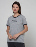 Nevada Short Sleeve T-Shirt Ringer Live For The Weekends